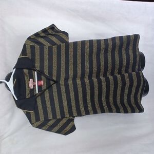 Antigua Polo Golf Striped Top